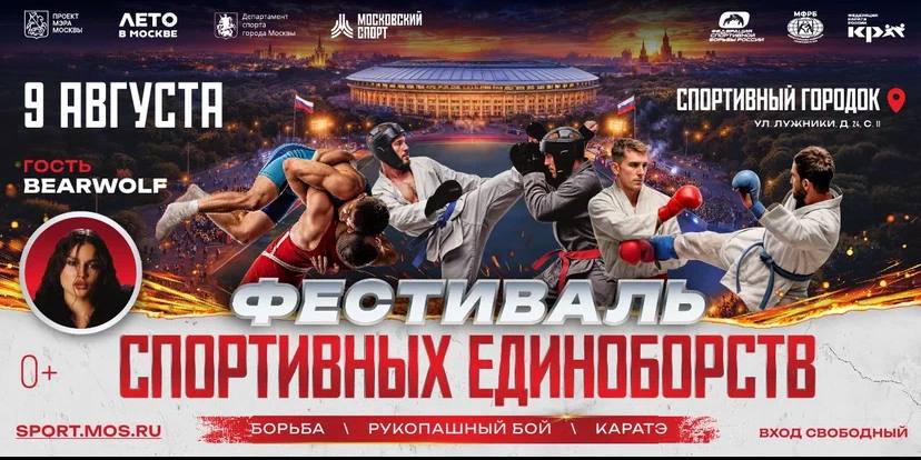 Фестиваль единоборств в лужниках